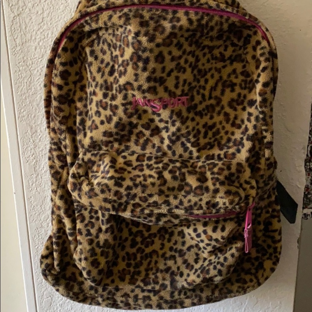 Jansport Leopard Print Backpack
